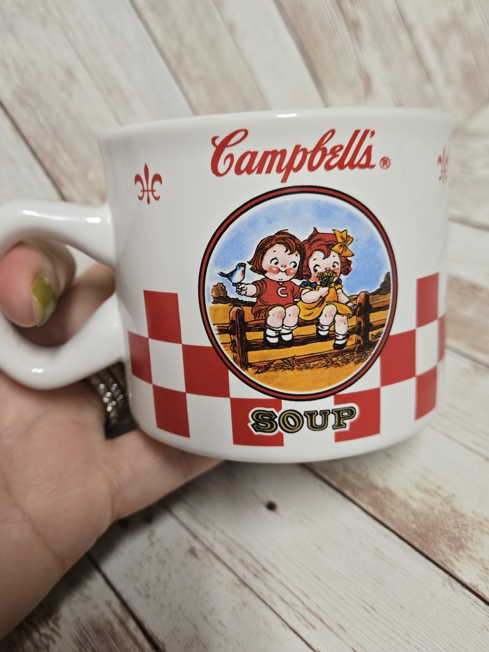 Vintage 2000 Campbell's Soup Kids Mug Houston Harvest 8 Oz